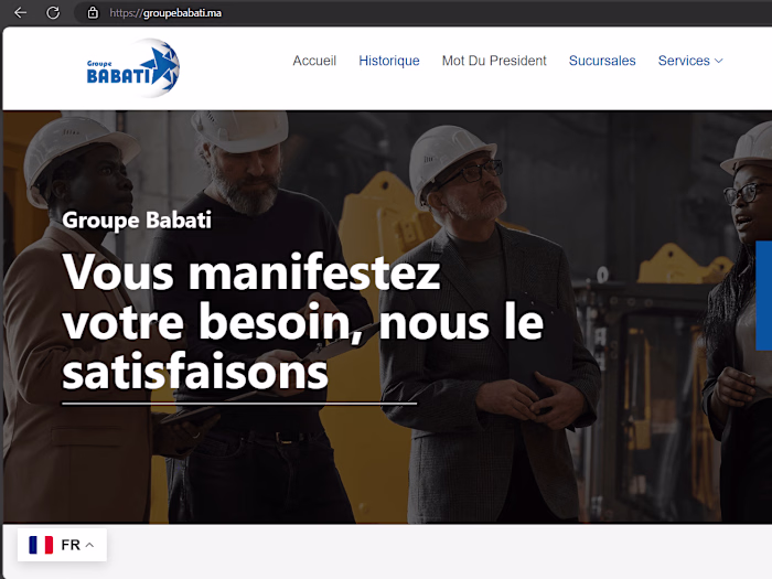 Multinational Holding Website