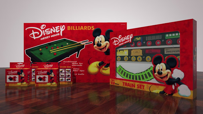 Disney Toy Packaging Design