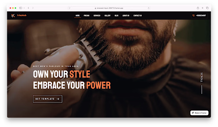 ✂️ Barber: Elevate Your Style with Expert Haircuts and Grooming