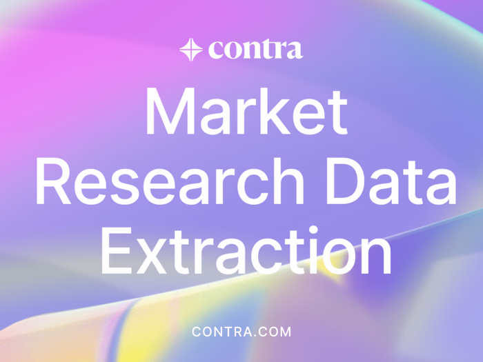 Market Research Data Extraction