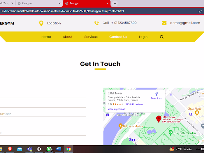 GYM MANAGEMENT WEBSITE