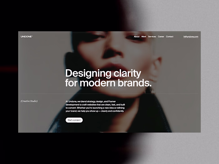 Made a few updates to my Framer template. Undone is built fo...