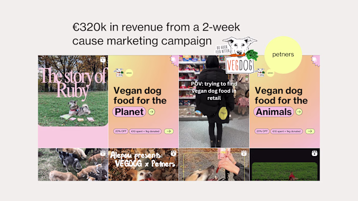 VEGDOG x Petners Cause Marketing Campaign