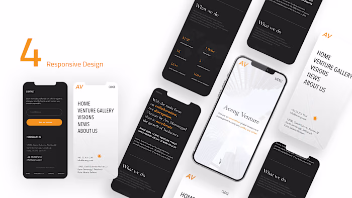 UI/UX Design - Corporate Website Design