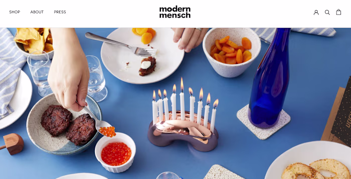 Shopify website redesign