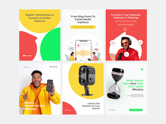 Social Media Post Design For Verbwise VerbWise is an innovat...