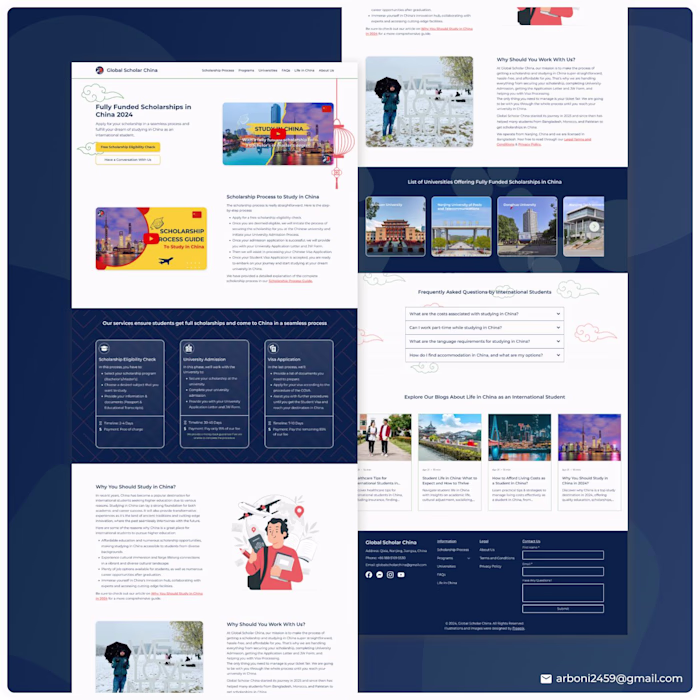 Global Scholar China Business Website