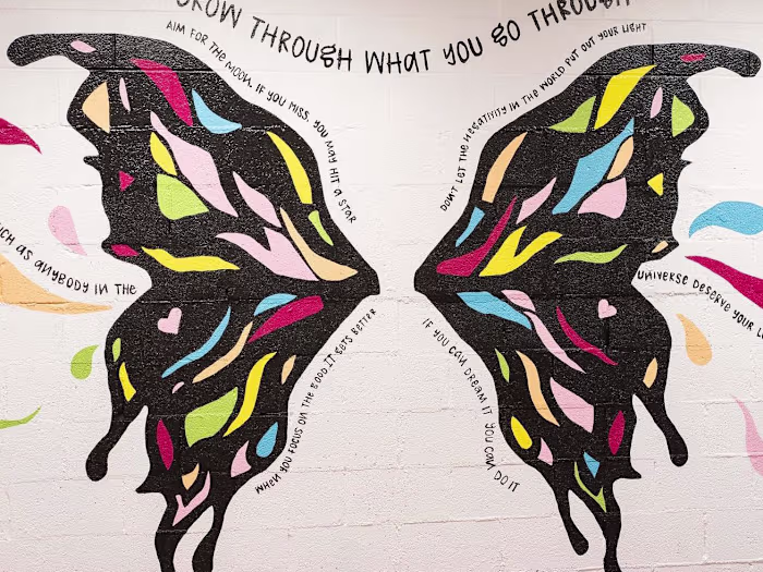 Mental Health Mural (Woonsocket High School)