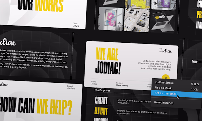 Jodiac – Redefining UX, Web, and Merch Design with Innovation"