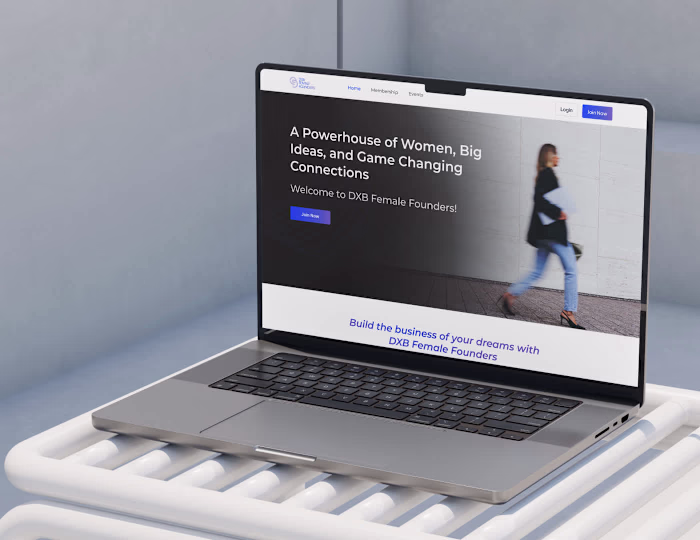 DXBFemaleFounders Website & Platform