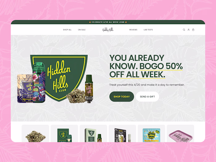 Redesigned the hero section for