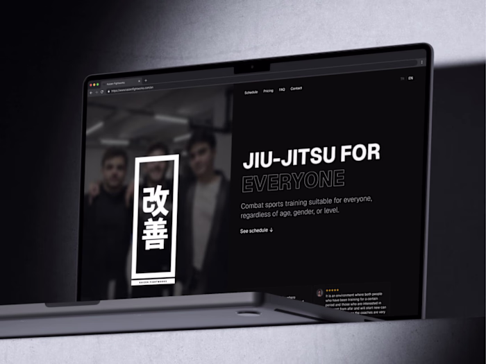 Kaizen Fightworks Website - Framer Development