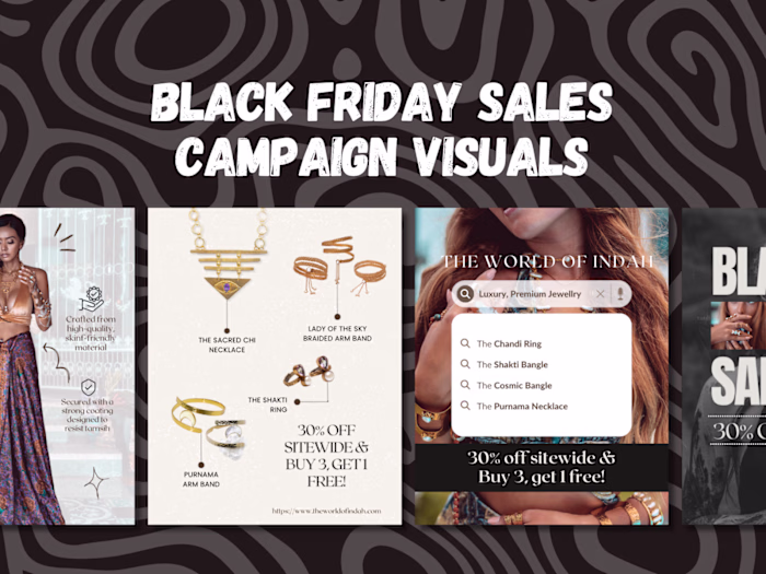Luxury Jewelry Black Friday Campaign