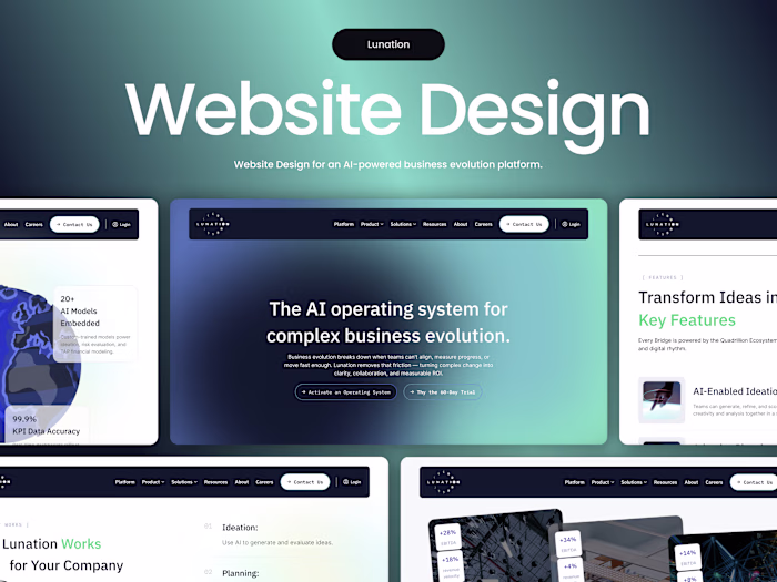 Wix Website | Web Design and Development for AI-Powered Platform