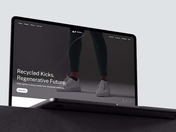 Refeet E-commerce Website Template Development