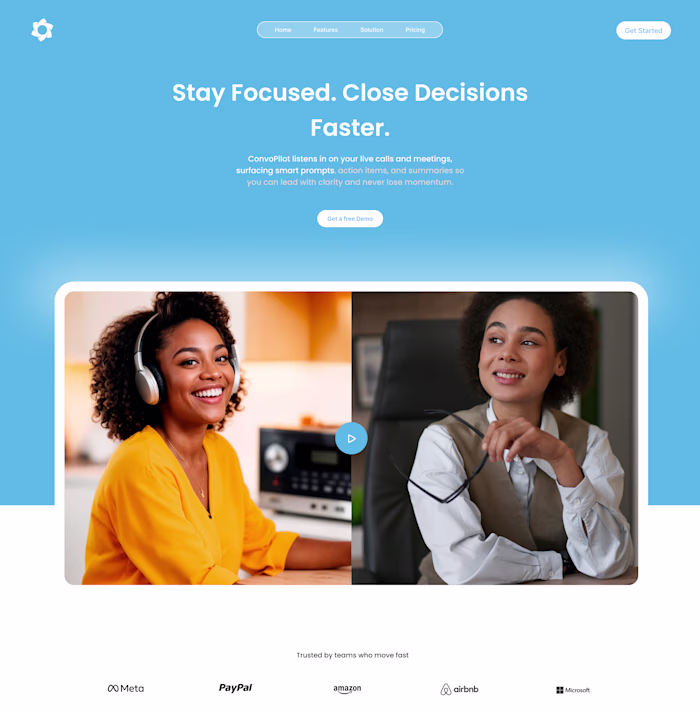 Orbit website Design