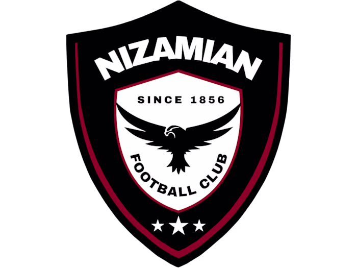 NIZAMIAN Football Club logo Branding