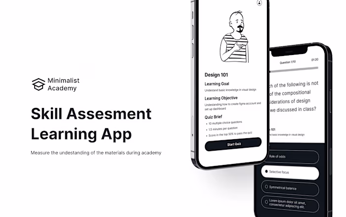 Minimalist Academy — An Skill Assessment App for Measure Student