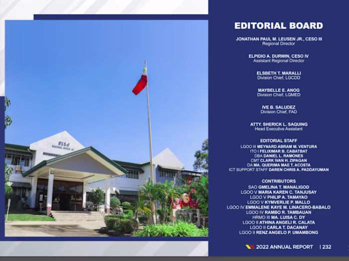 DILG Region 2 2022 Annual Report