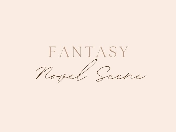 Fantasy Novel Scene