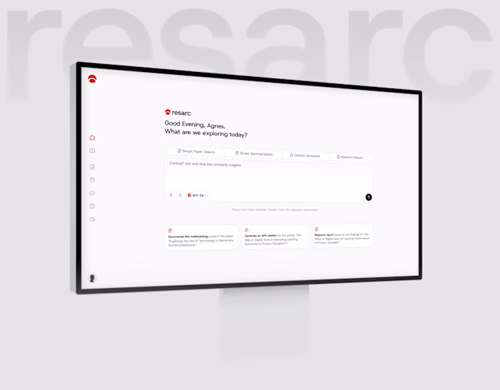  Resarc - AI Research Assistant