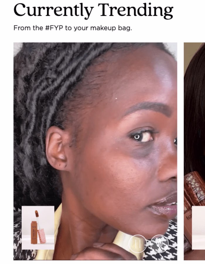 E-commerce Site for Cosmetic Brand Tarte 7/1/2022 - 1/6/2022