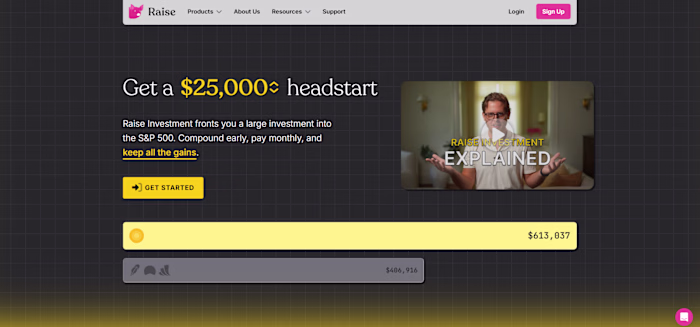 Web Application Development for Scholar Raise
