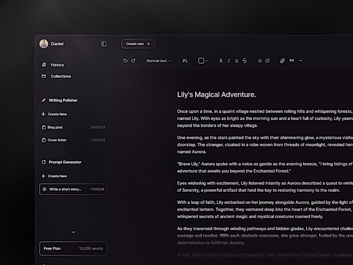 Writify | AI Writing Assistant Website