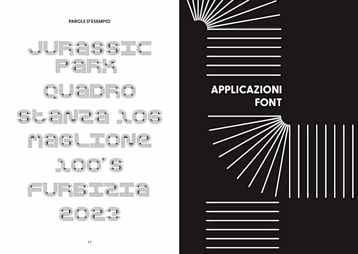 Typeface - Straight Line-