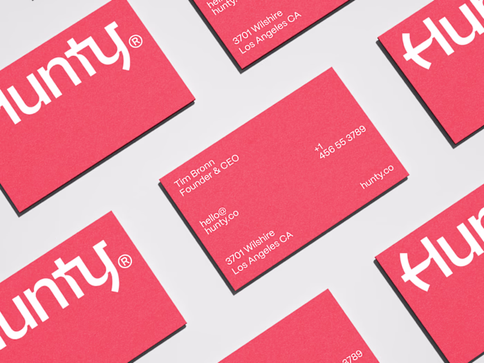 Hunty® Visual Identity