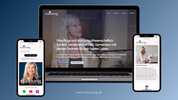 staYoung - Modern Health & Longevity Platform