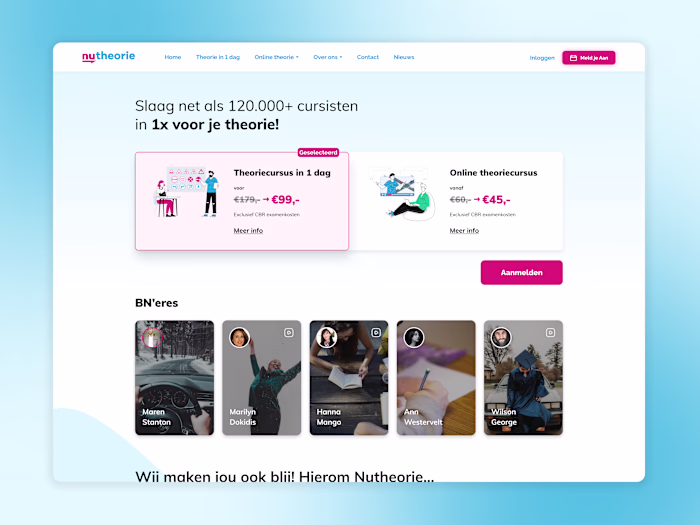 Evolving Next-Gen Drivers Experience: Nutheorie