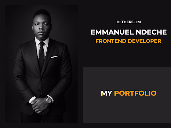 Emmanuel Ndeche | Frontend Developer