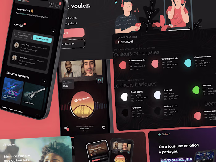 Shiver Music App