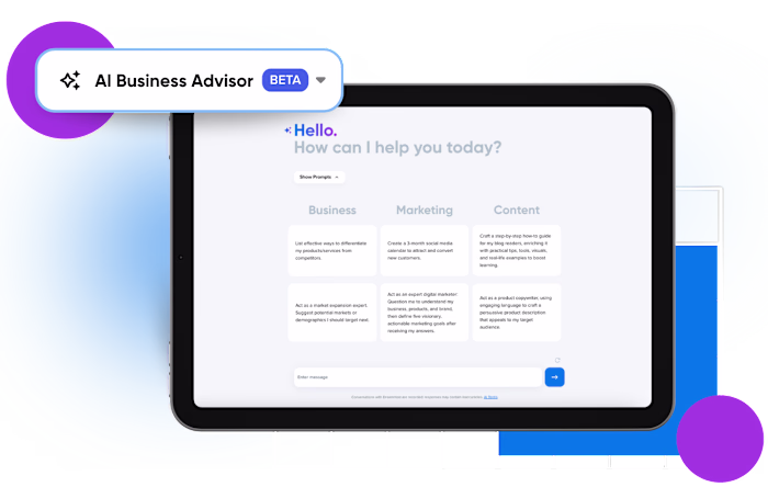 DreamHost Launches the AI Business Advisor Tool, Powered by Ope…