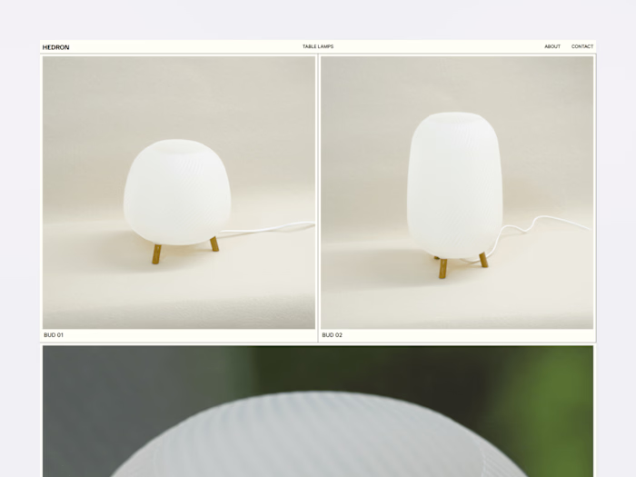 Hedron - Lighting
