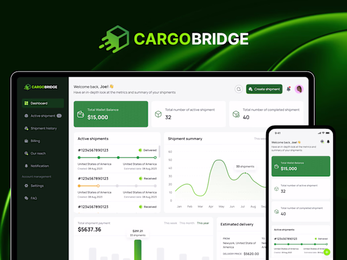 Cargo Bridge - End-to-End Shipment Management Experience