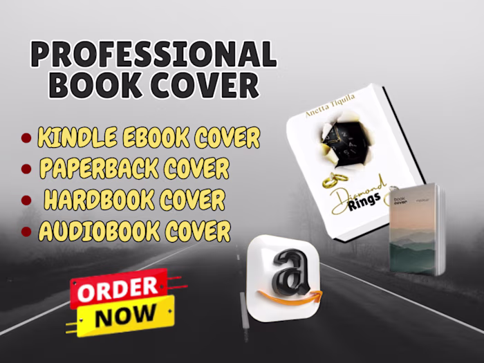Stunning Book Cover Design | Eye-Catching & Market-Ready Cover