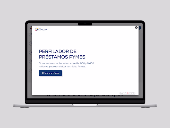 Lead Qualification Solution for Banco Familiar