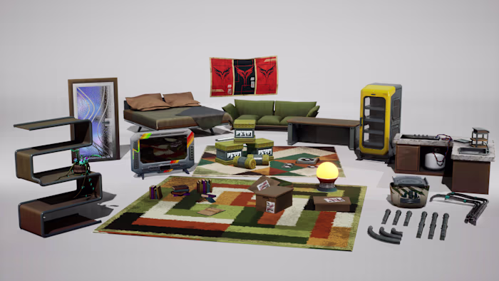 Stylized Cyberpunk Environments