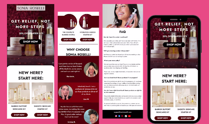 Sonia Roselli Starter Kit Email Campaign