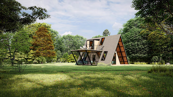 Architectural Project | Small Cottage Houses