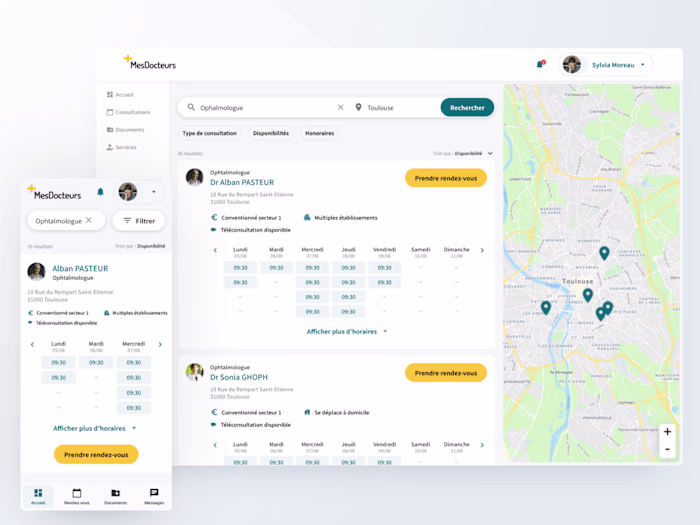 MesDocteurs - TeleHealth Platform