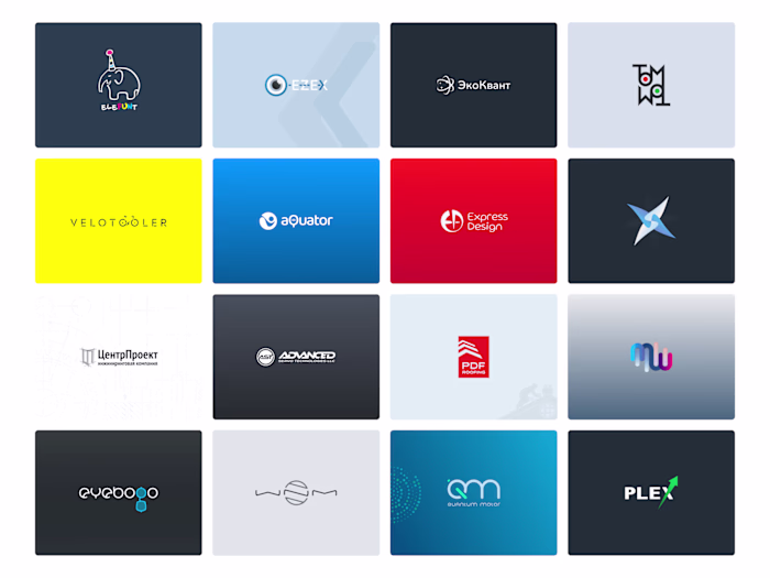 Logo Design (17 logo examples of real companies)