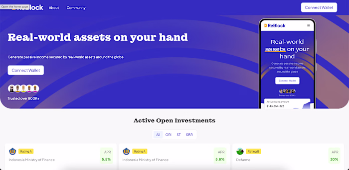 Real World Asset Web3 Launchpad