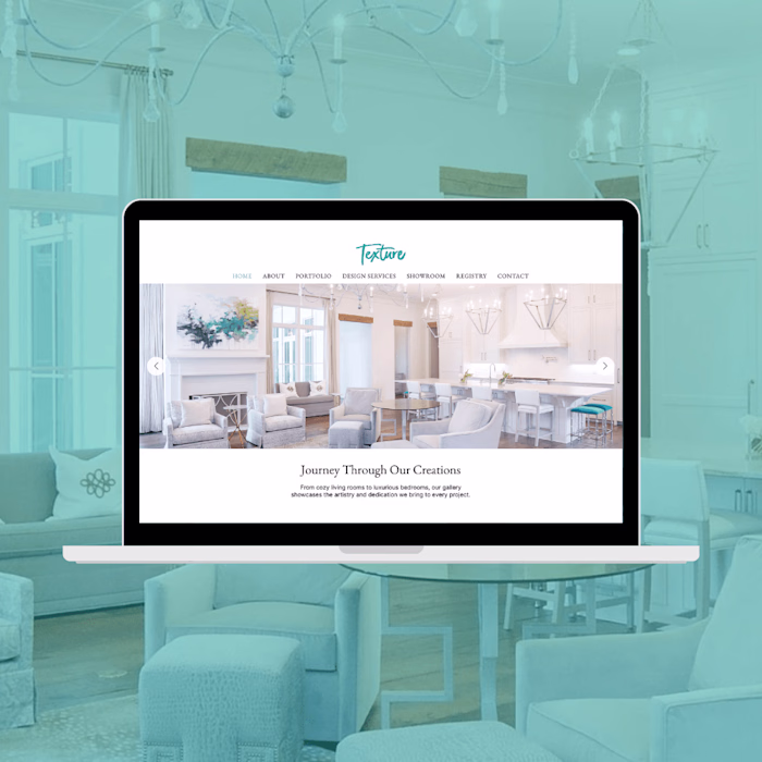 Interior Design & Showroom WIX Studio Website