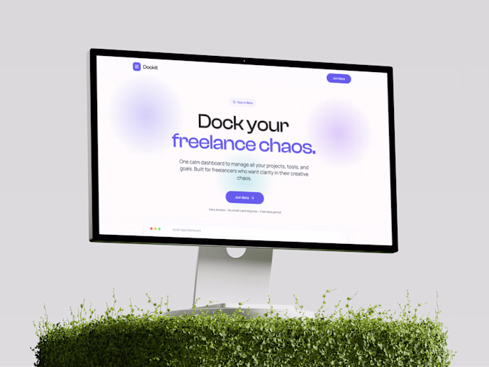 Dockit Landing Page – Built with Bolt.new