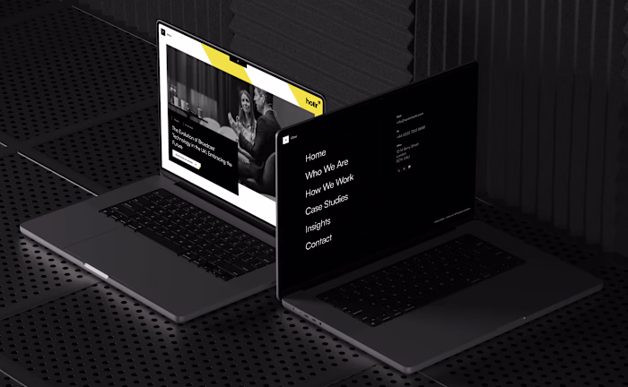 Title: Hollr — Website Design & Brand Applications