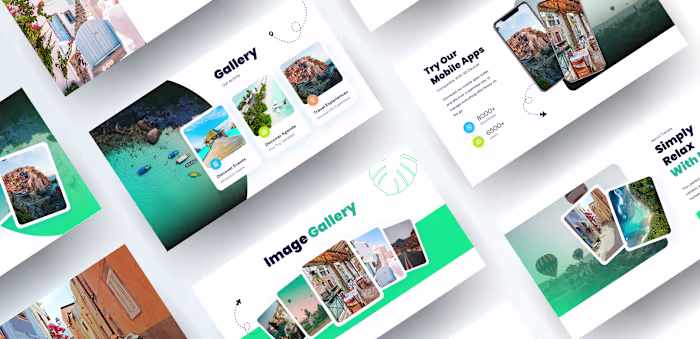 Tourism Pitch Deck Design for Travara