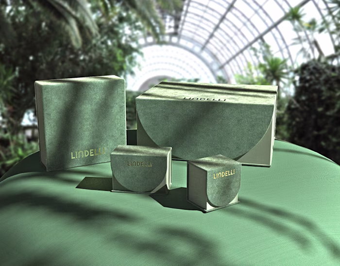 Luxury brand - Jewellery package "LINDELLI" | Behance :: Behance